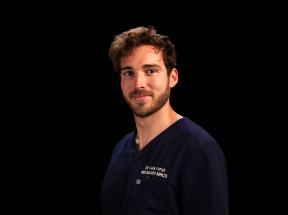 Dr Felix Karst, maxillofacial surgeon and aesthetic practitioner.